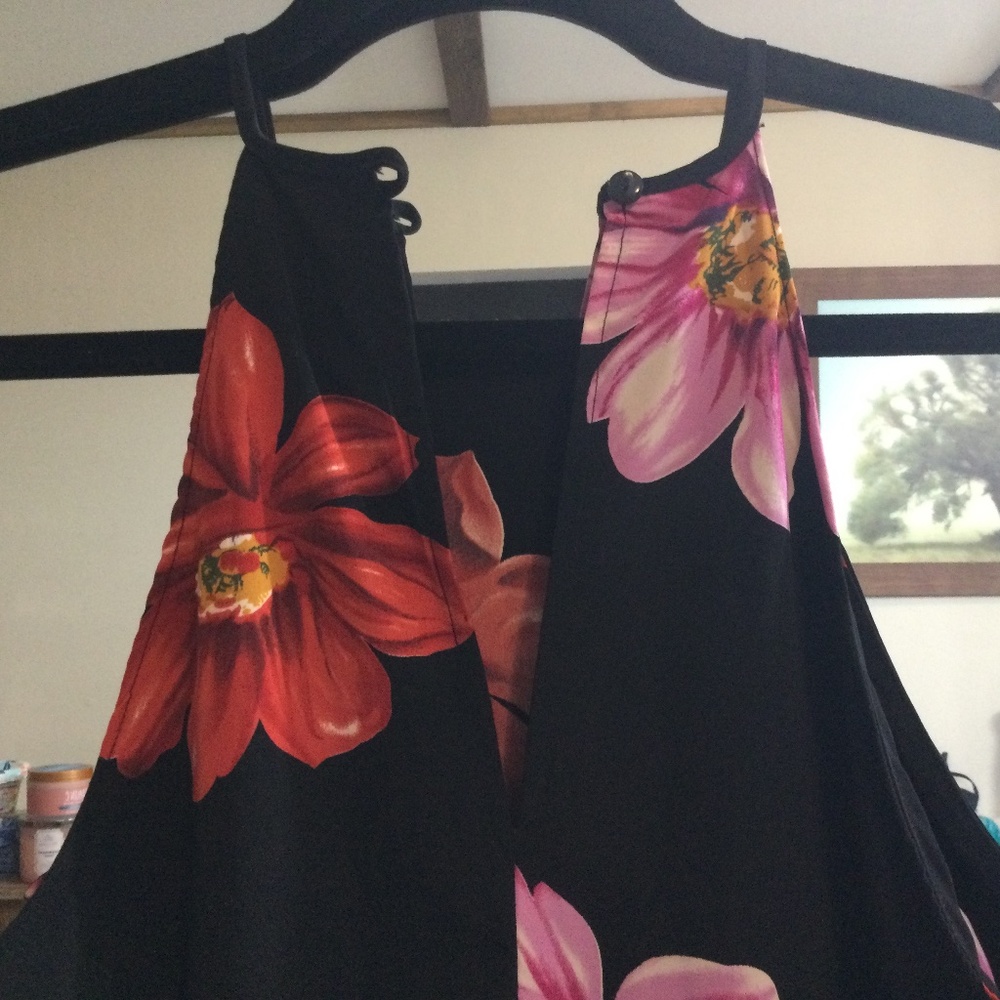 Above knee length A line dress